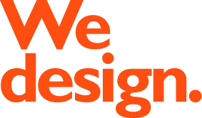 We design.
